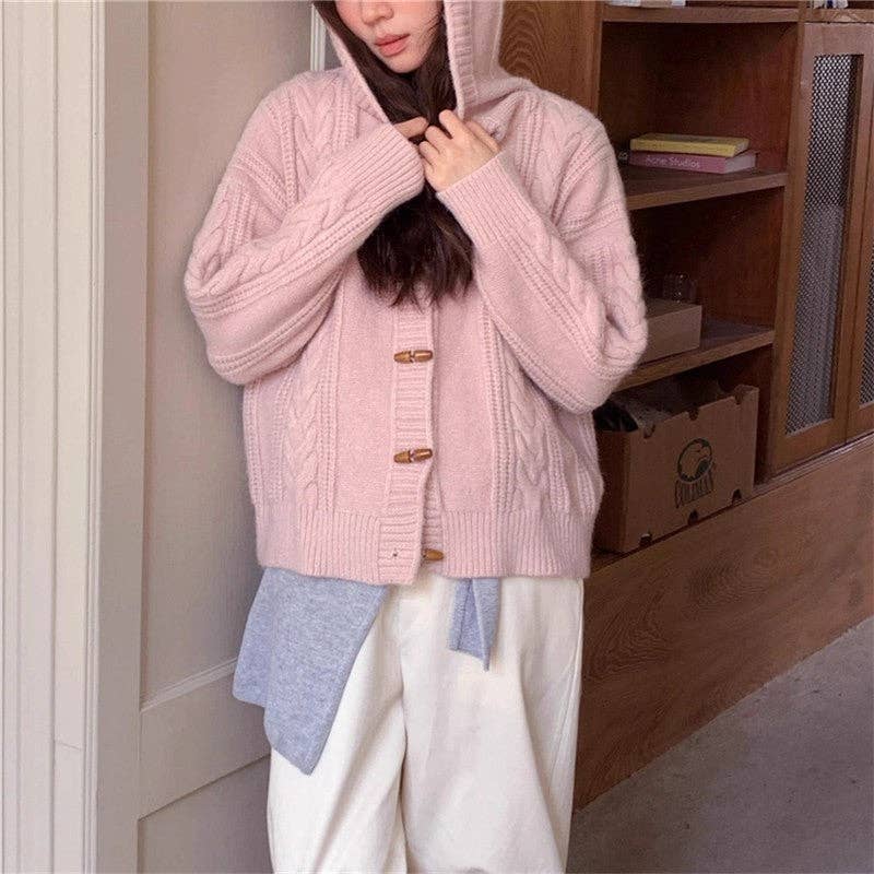 ShieldChic - Wholesale Cardigan - Women's - Loose Knit Cardigan Top5