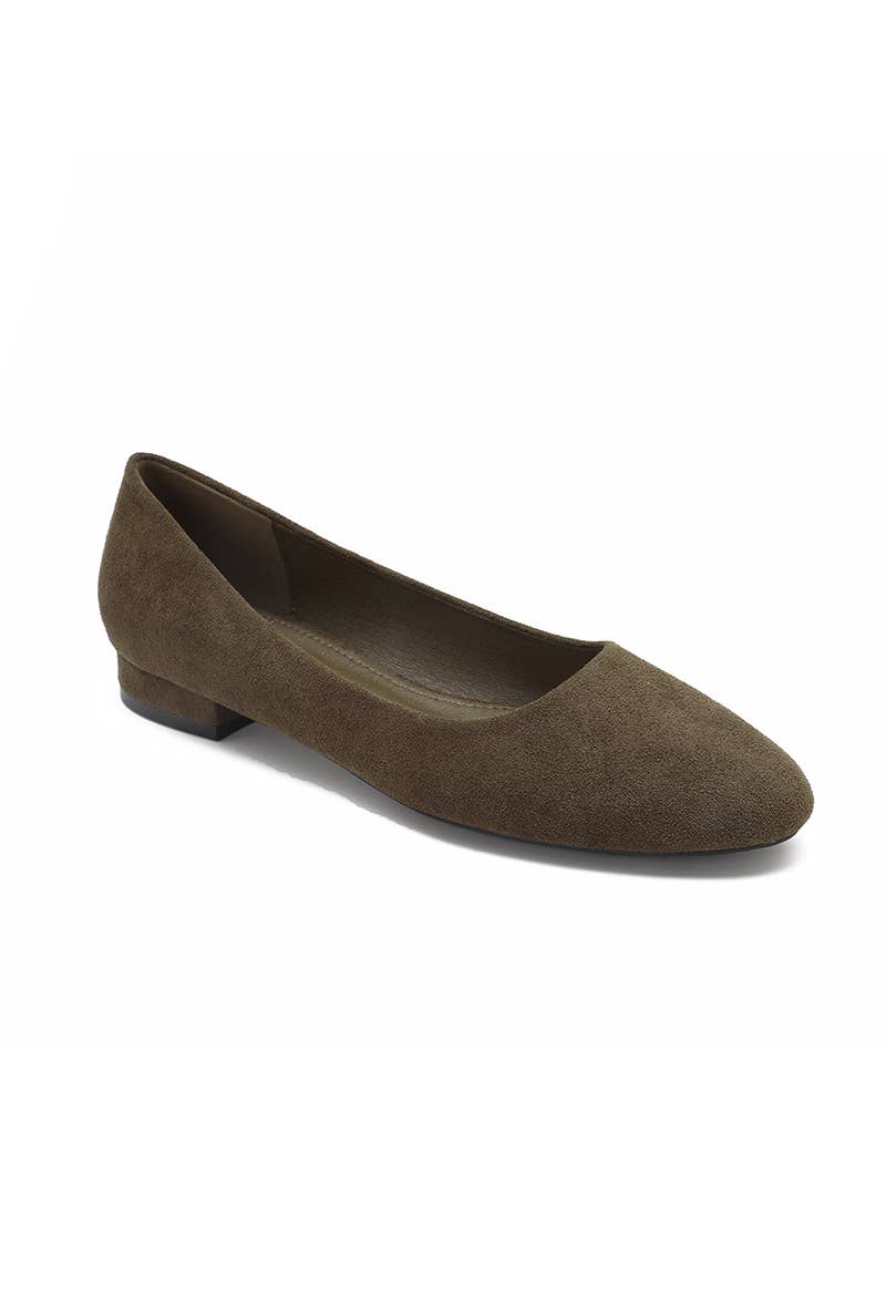 Joia Paris - Wholesale Low Heels - Women's - Classic round-toe ballet flats H8-1037E8