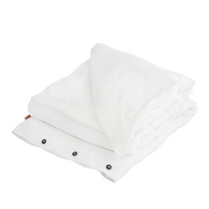 Funda nórdica de lino CARLA para venta al por mayor de Xeraliving