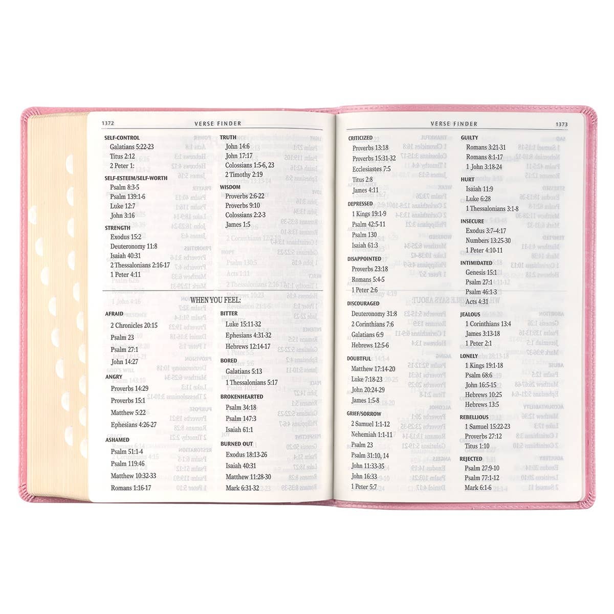 Christian Art Gifts - Wholesale Religion - KJV Bible Giant Print Full-size Faux Leather, Pink8