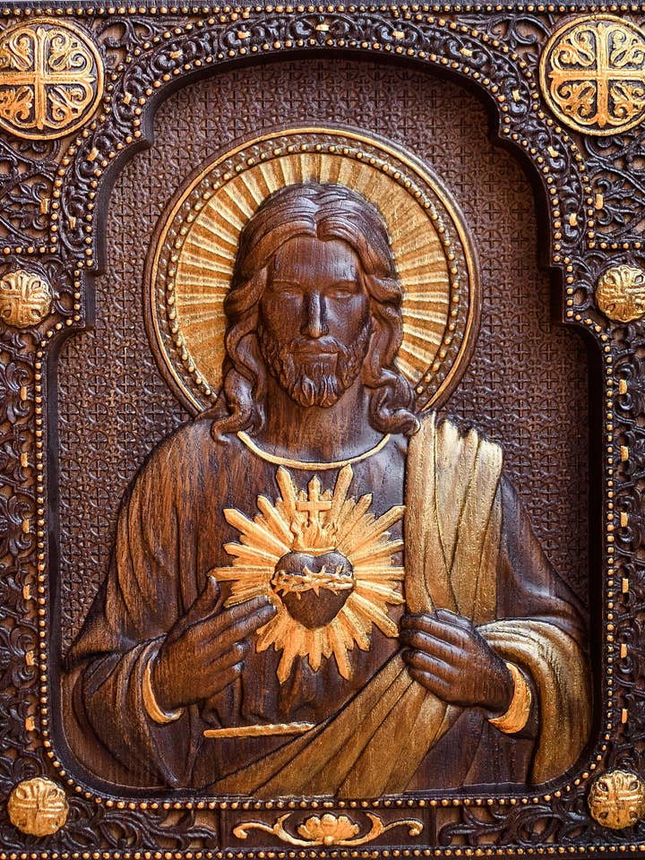 Sagrado Coração de Jesus por atacado de KozakWorkshop