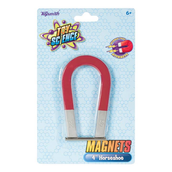 Toy Science Metal Horseshoe Magnet for wholesale by Toysmith