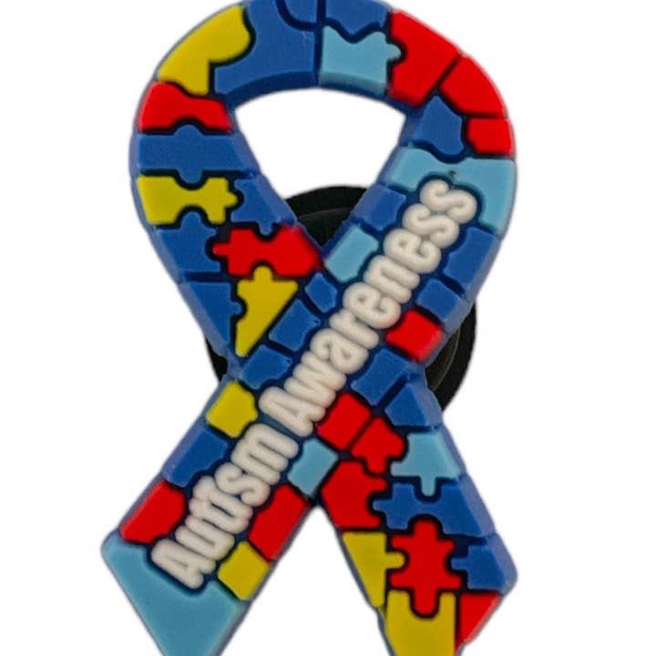 Autism Awareness Croc Charm for wholesale by Rogue Society Apparel®️