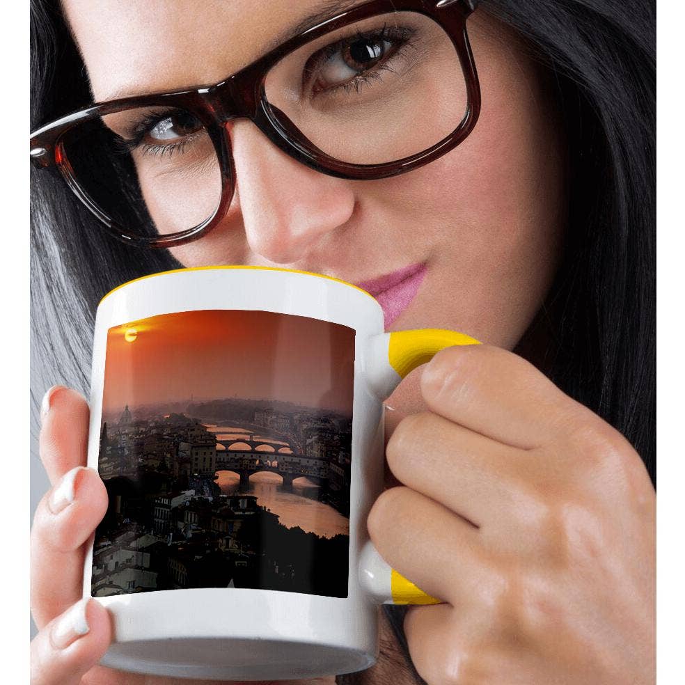 3dRose - Wholesale Coffee Mug - 3dRose, Italy, Florence, Tuscany. central Florence at sunset. , Mug1