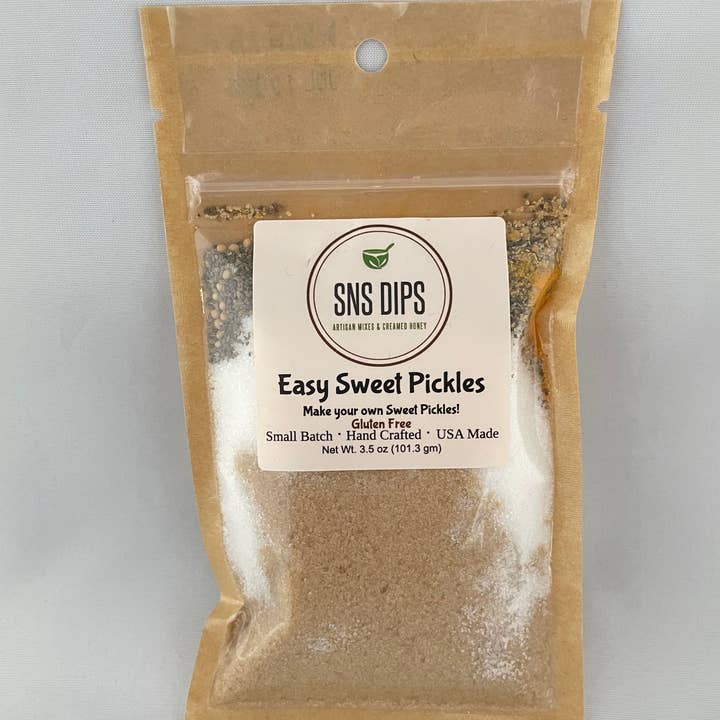 SnS Dips - Vente Mélanges d'épices séchées - Cornichons sucrés faciles
