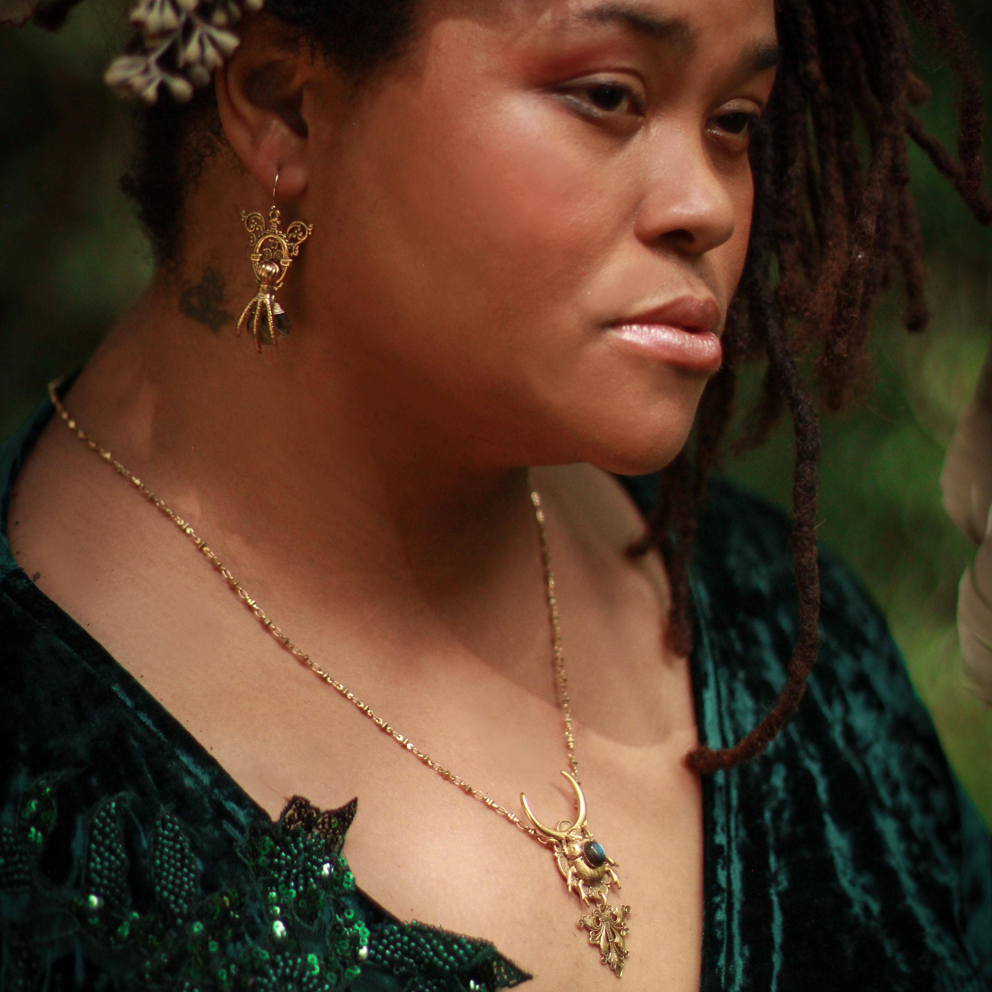 Trollbinde – Großhandel Kette mit Anhänger/Charm – Soul Ascendant Käfer-Amulett2