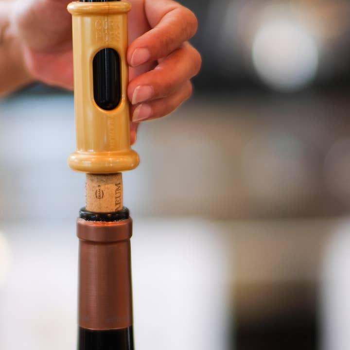 Cork Pops Inc - Wholesale Bottle/Wine Opener - Cork Pop Original Wine Opener - Gold - NEW