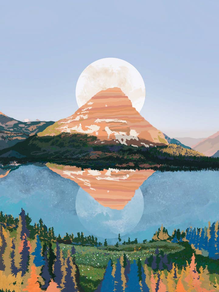 Parc national des Glaciers pour la vente par Walker Noble Studios