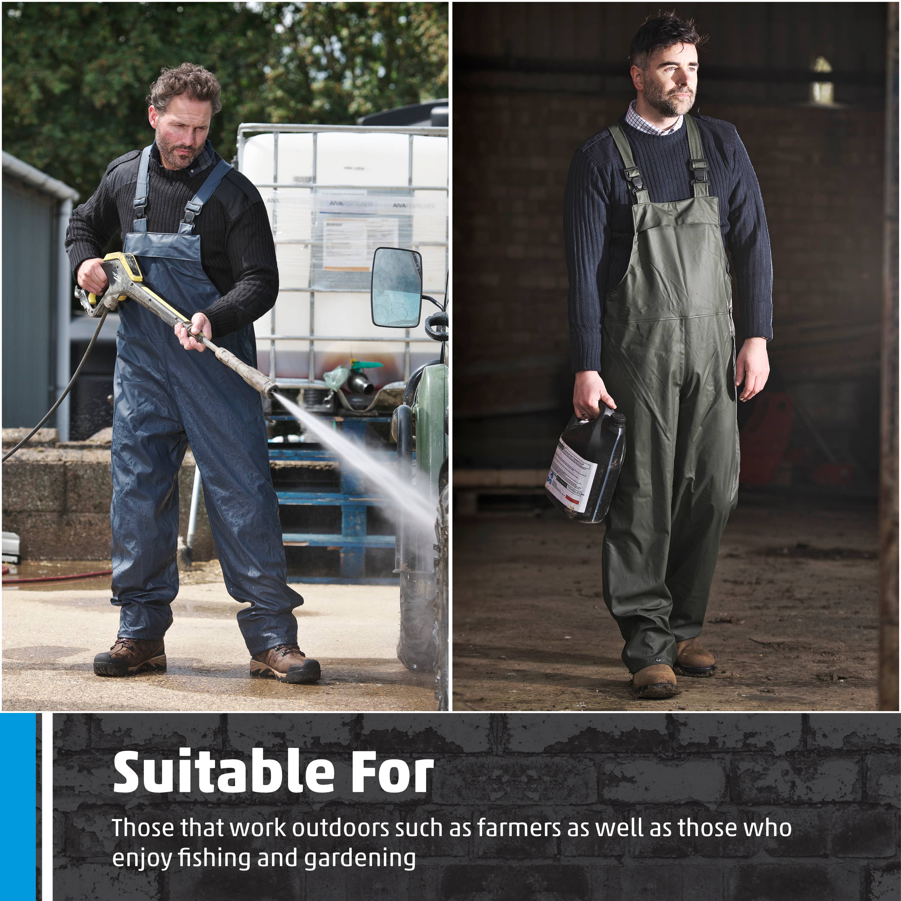 TuffStuff Workwear – wholesale Overalls – Women's – Fort Airflex Bib 'N' Brace, Waterproof Work Overalls7