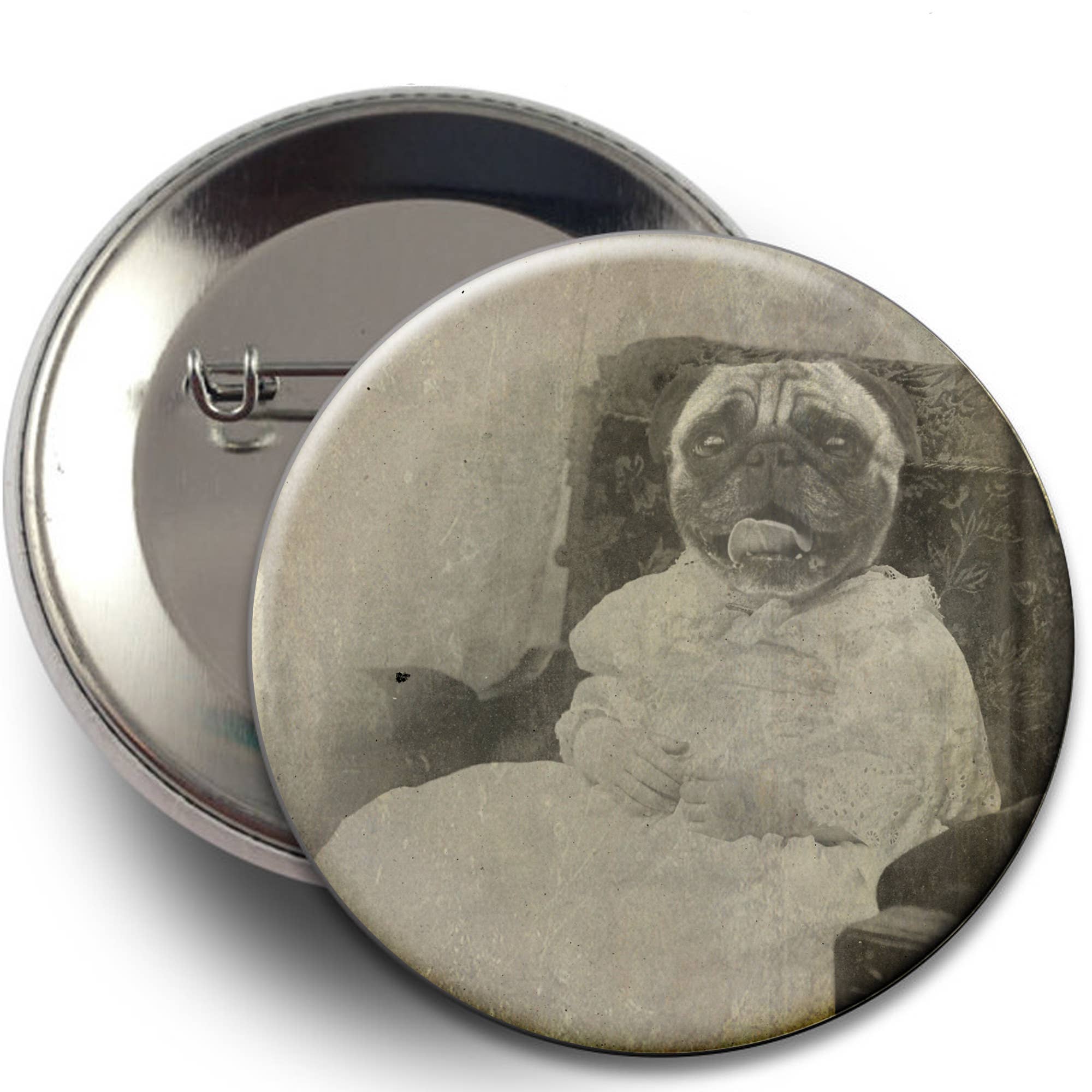 The Wild Oddisorium - Wholesale Lapel Pin/Button - Dog Buttons, Pins, Badges, POS, Funny Dogs in Clothes, Cute29