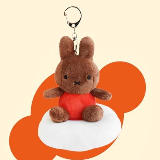 K-Wonderland – Porta-chaves - Mulher por atacado – Reabastecimento! Porta-chaves de Peluche Miffy Dream Series - 12cm16