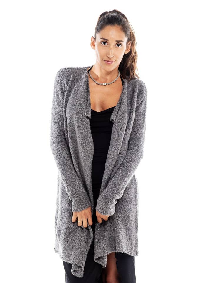 Knitted Double Jacket Sweater for wholesale by Nectar Creations