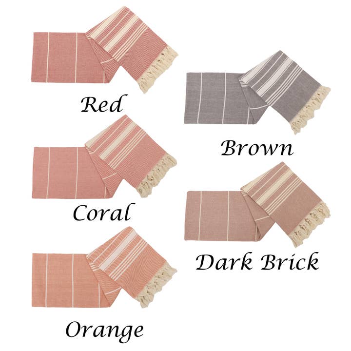 Anatolia Loom - Wholesale Beach towel - Classic Striped Turkish Towel – Organic Cotton Fouta33