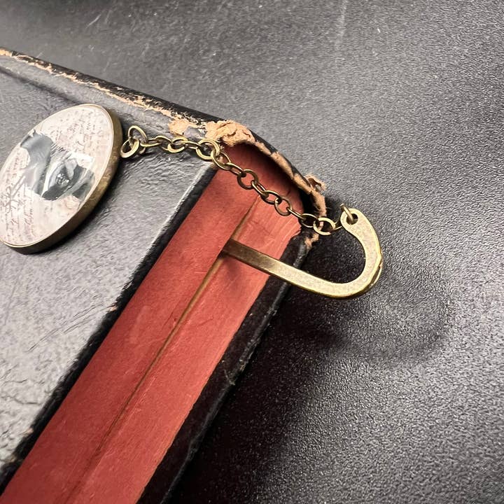 TerraSeaDesigns - Wholesale Bookmark - Black Raven Hook Bookmark2