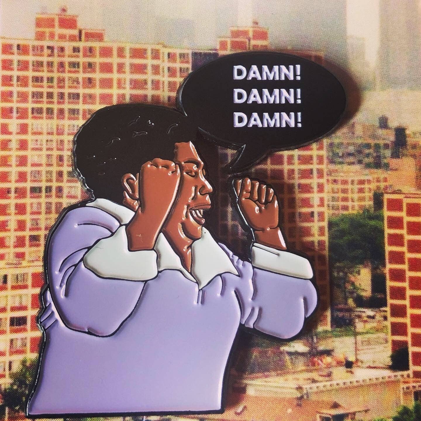 ReformedSchool – Großhandel Anstecker/Button – Verdammt! Verdammt! Verdammt! - Weicher Emaille-Pin1