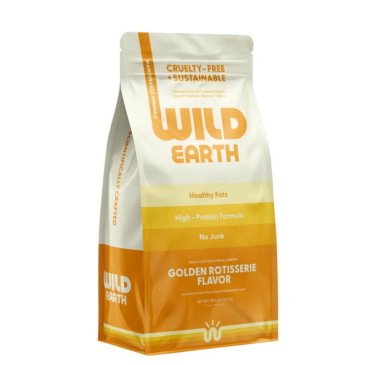 Wild Earth - Wholesale Pet food – Dog - Maintenance Formula Dog Food, Golden Rotisserie, 28lbs6