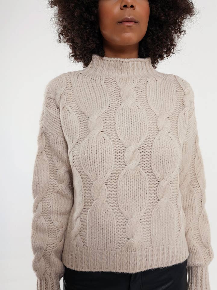 WEICHER STRUKTURIERTER STRICKPULLOVER für den Großhandel von Cloth Cube