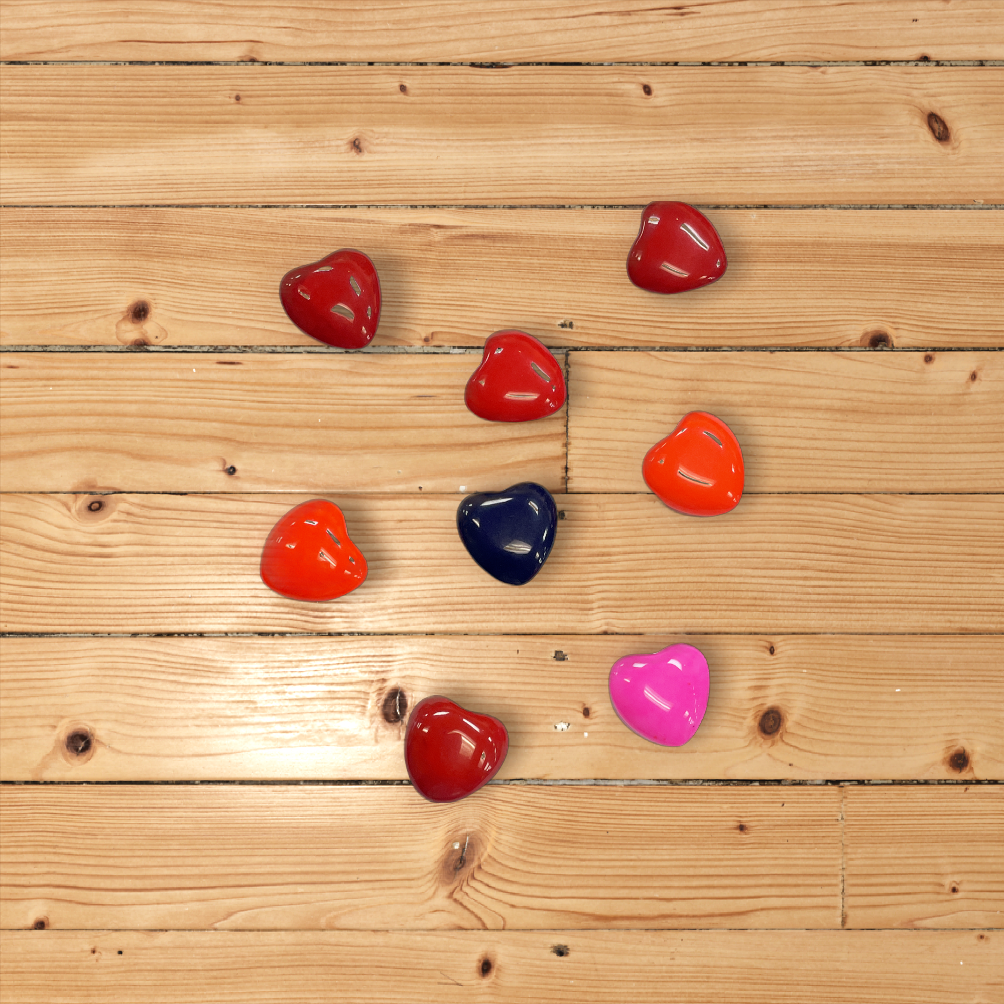 Hopes Unlimited - Wholesale Decorative Tabletop Object - Colorful Mini Hearts0