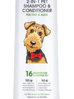 Giovanni® 2-in-1 Pet Shampoo & Cond Tea Tree & Aloe 16oz for wholesale by Giovanni Cosmetics