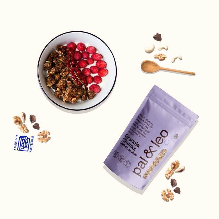 Pal & Leo – wholesale Granola – Granola bitar - mörk choklad