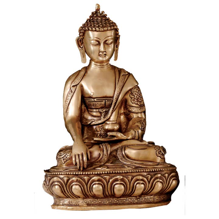 Sakyamuni Buddha Statue - 13" for wholesale by Triloka