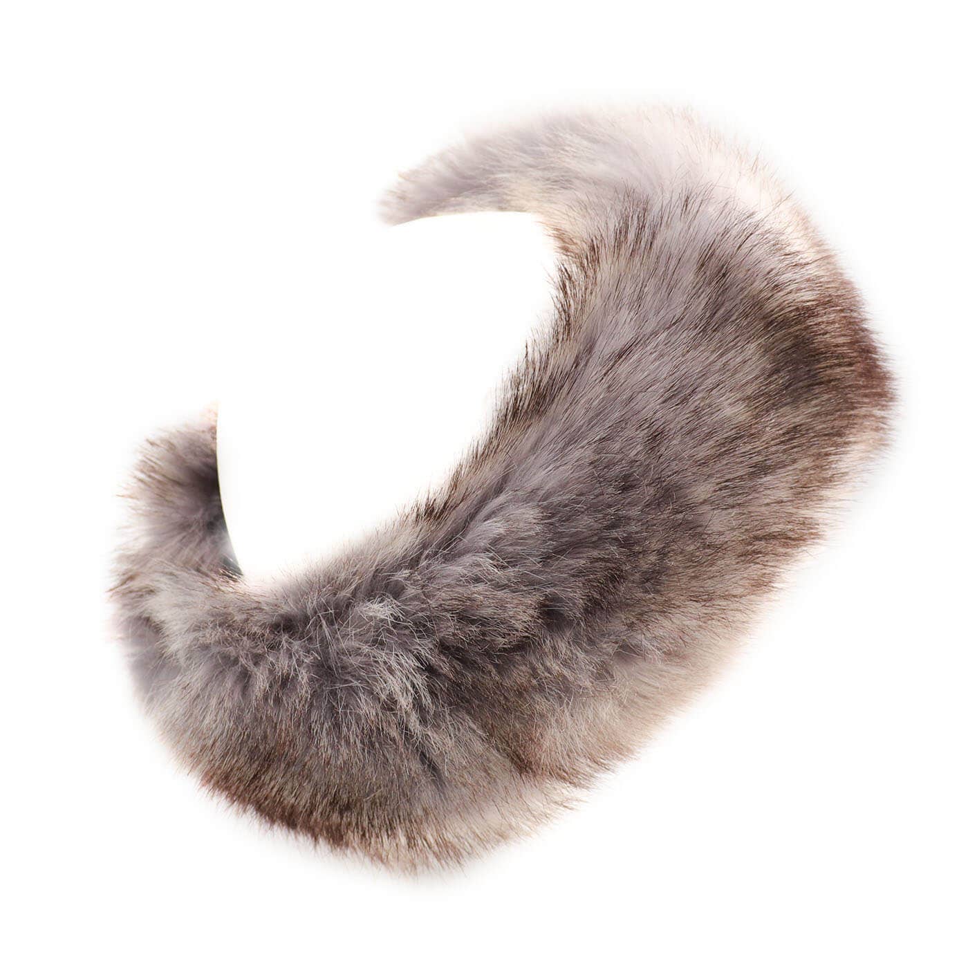 Surell – wholesale Fashion headband – women's – Faux Fox Fur Headband/Scarf11