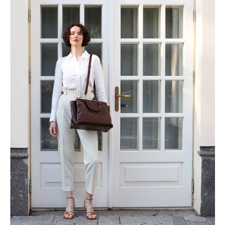 Time Resistance - Wholesale Tote Bag - Women's - Leather Tote Bag for Women – The Scarlet Letter2