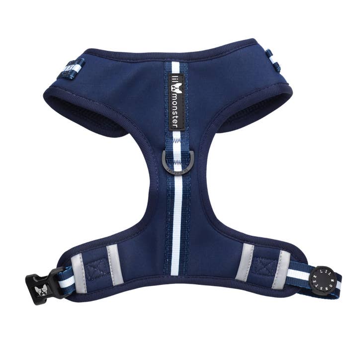 Verstellbarer Gurt - Sportliche Marine für den Großhandel von Lil Monster Pets