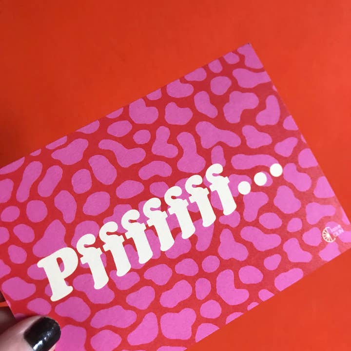 Carta Pfffffff… _ Onomatopee_ Leopardo per la vendita all'ingrosso da parte di Claire Colin