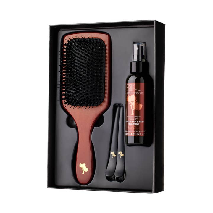 Tropical Paradise Argan Styling & Treatment Set for wholesale by Silk oil of Morocco