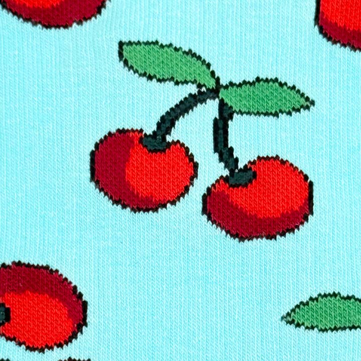 Friday Sock Co. - Wholesale Socks – Women's - Women's Cherry & Cupcake Athletic Socks3