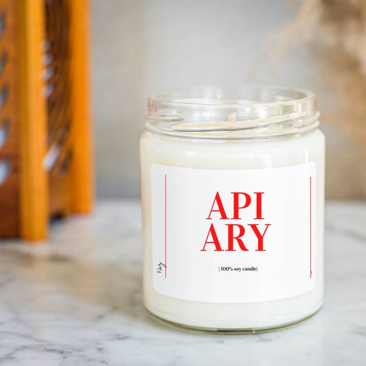APIARY SOY CANDLE for wholesale by Oh D'Luxe Candle Company
