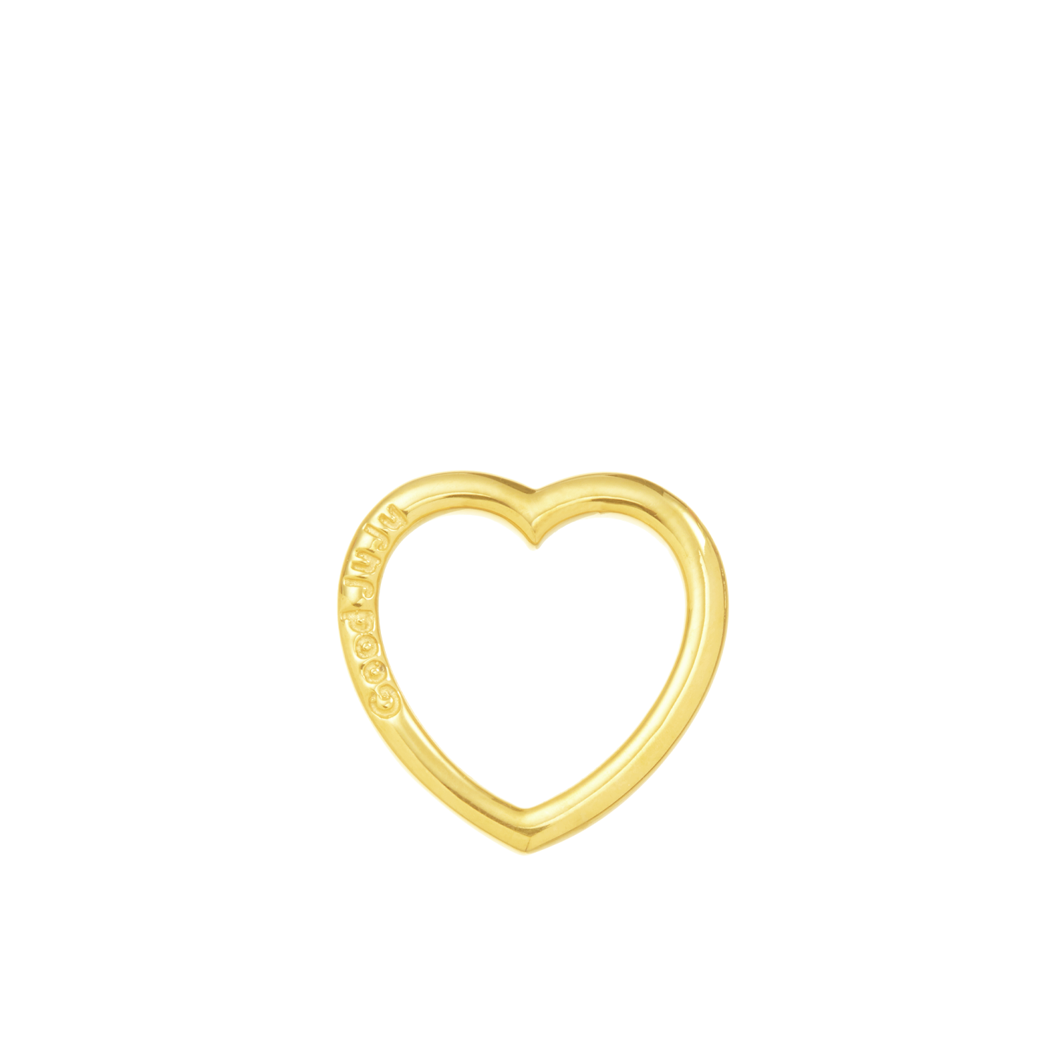 Juju Supply Co. - Wholesale Pendant/Charm Necklace - The Good JuJu Open Heart0