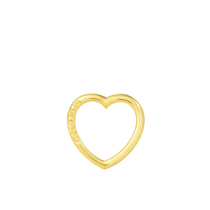 Juju Supply Co. - Wholesale Pendant/Charm Necklace - The Good JuJu Open Heart