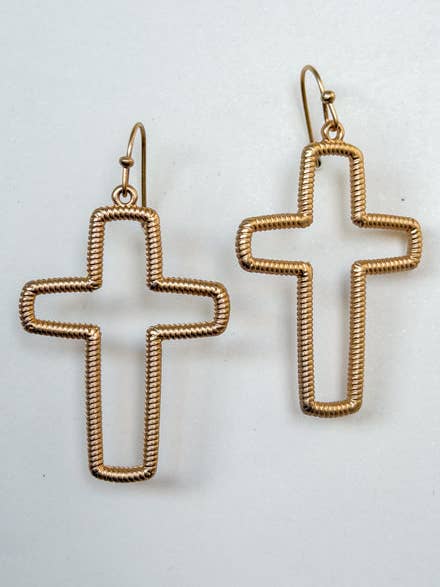 Boucle d'oreille Beverly Or pour la vente par Dylan Designs