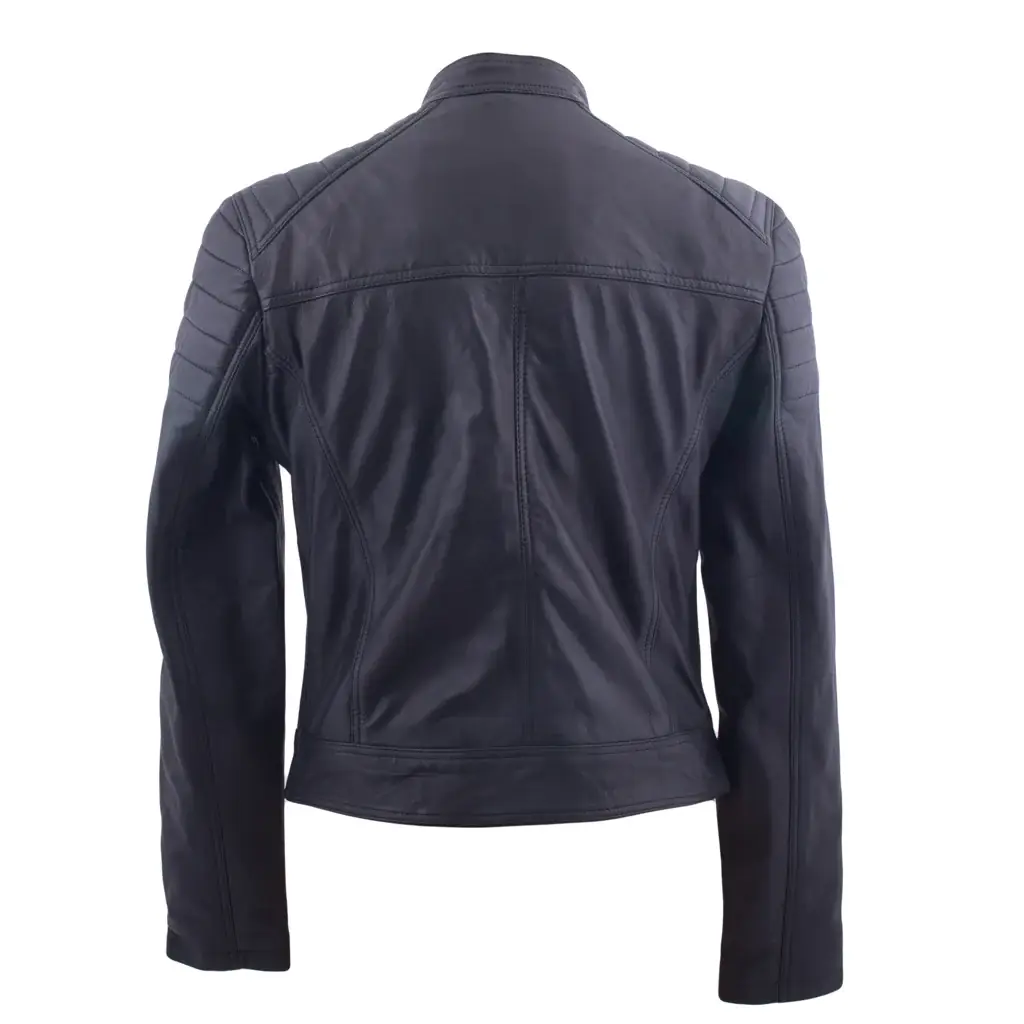 Johnny Be Good – wholesale Leather jacket – Women′s – PATTI - LEATHER BOMBER JACKET1