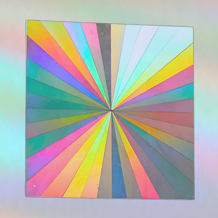 Suncatcher Window Sticker XL Retro, Suncatcher Decal, Prism for wholesale by Plottkowski