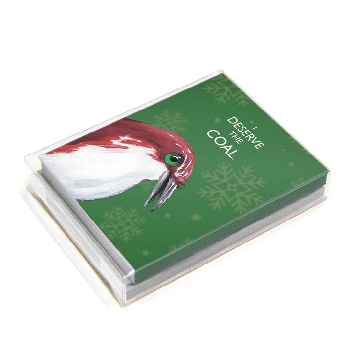 The Mincing Mockingbird - Wholesale Christmas Card - Coal Christmas Greeting Card2