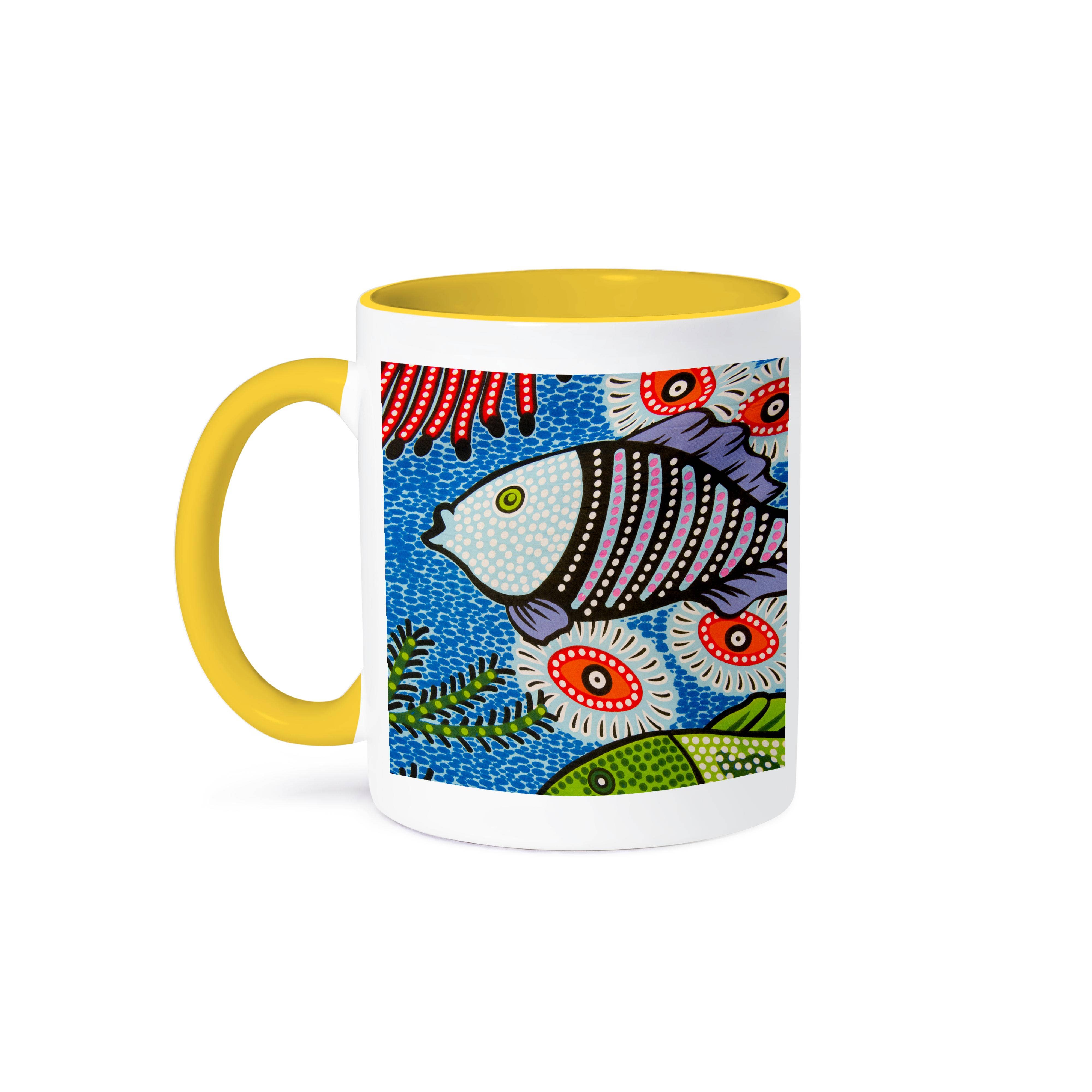 3dRose - Venta al por mayor Taza - 3dRose, Brasil, Río de Janeiro, Vía do Abraão. Textil batik., Taza0