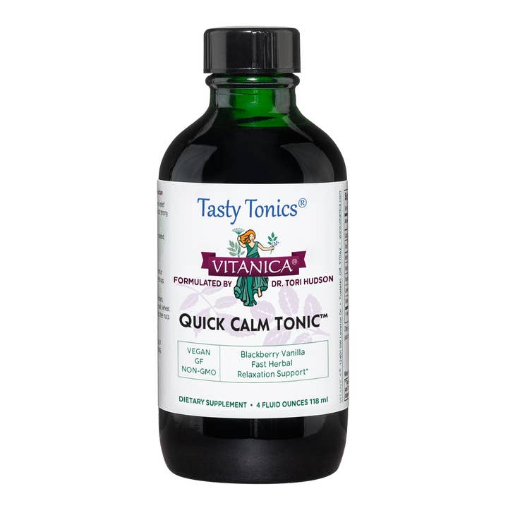 Vitanica - Wholesale Tincture - Quick Calm Tonic / 4 oz btl