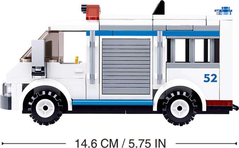 Sluban Europe BV - Wholesale Toy Set - Kids - M38-B0652//Police prisoner transport3