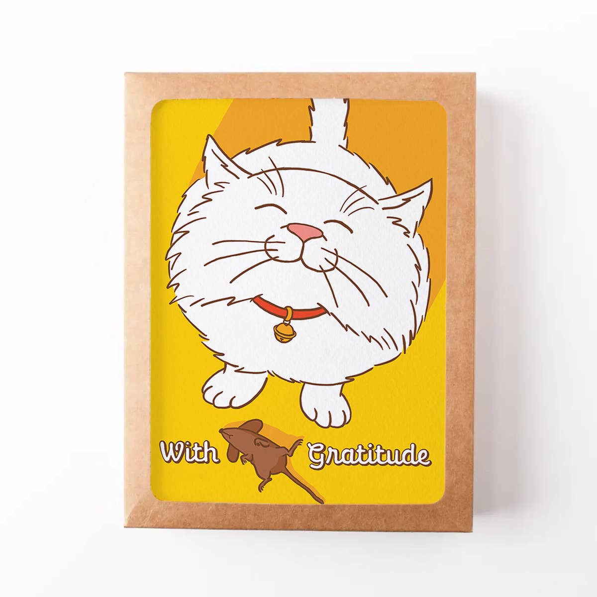 Semi Sweet Press - Vente Cartes de remerciements - Coffret de remerciement chat et souris