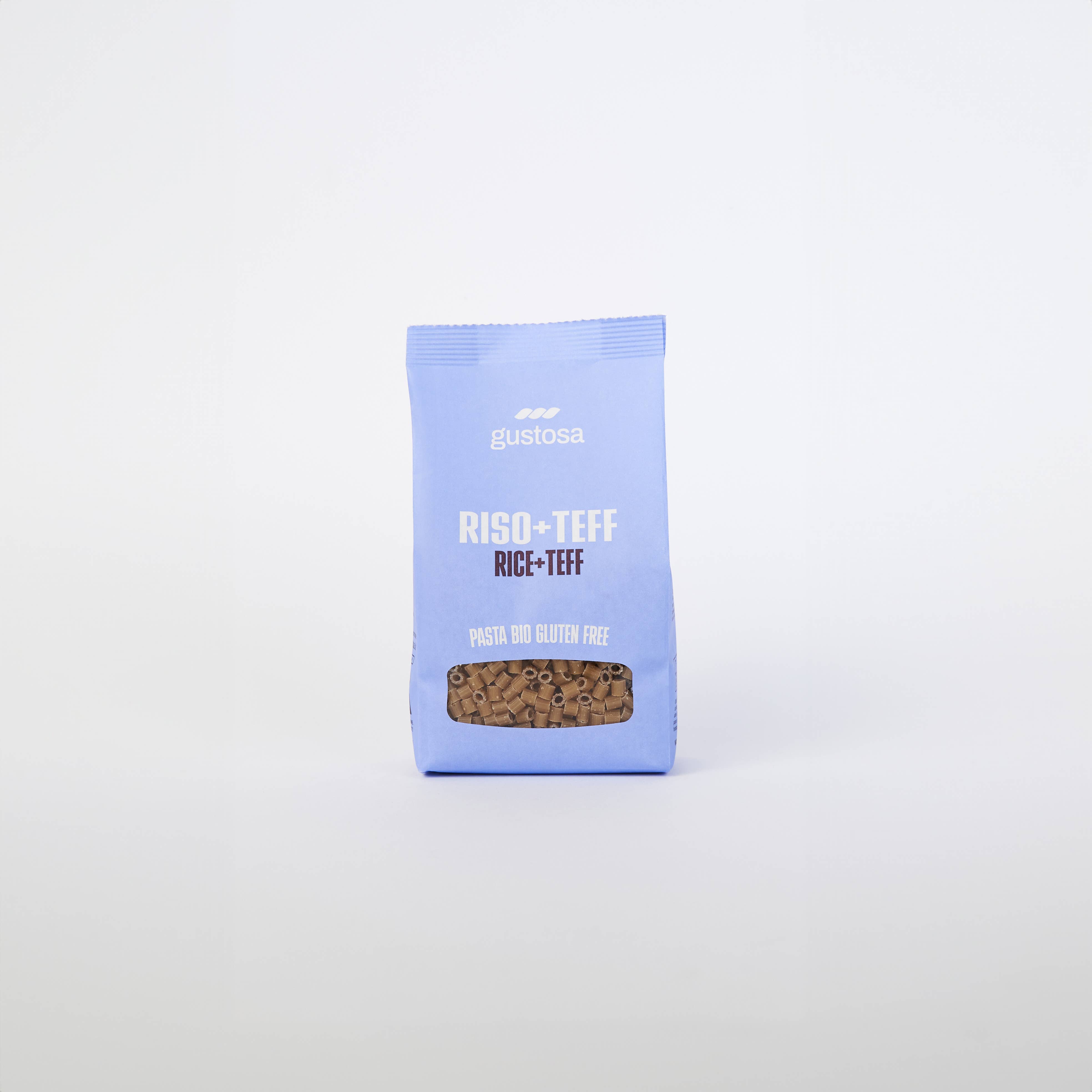Pasta Gustosa Bio Gluten Free - Wholesale Pasta - TUBETTINI Rice & Teff BIO " 340g0