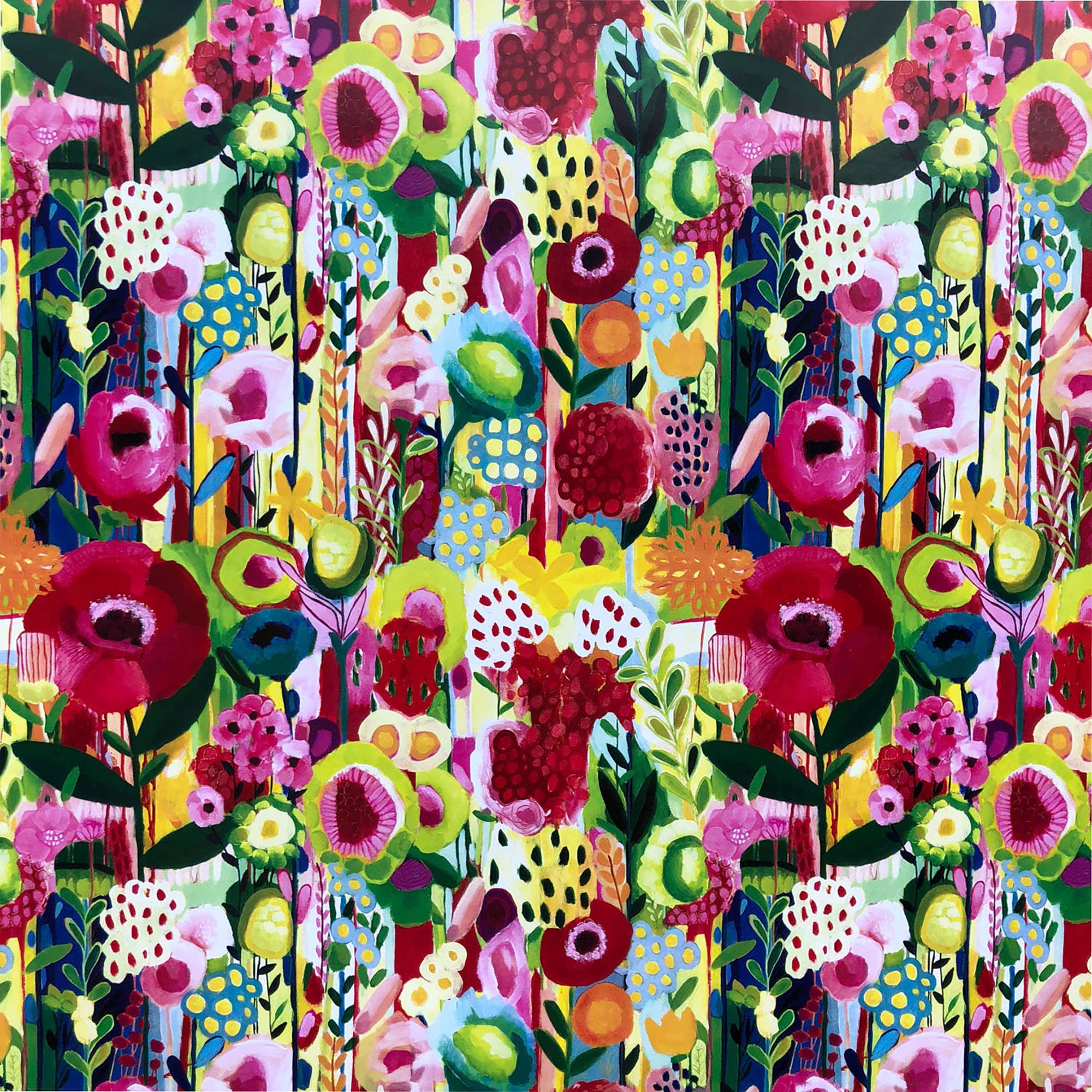 Jillson & Roberts - Wholesale Wrapping Paper Roll - Floral Cottage Gift Wrap - Roll0