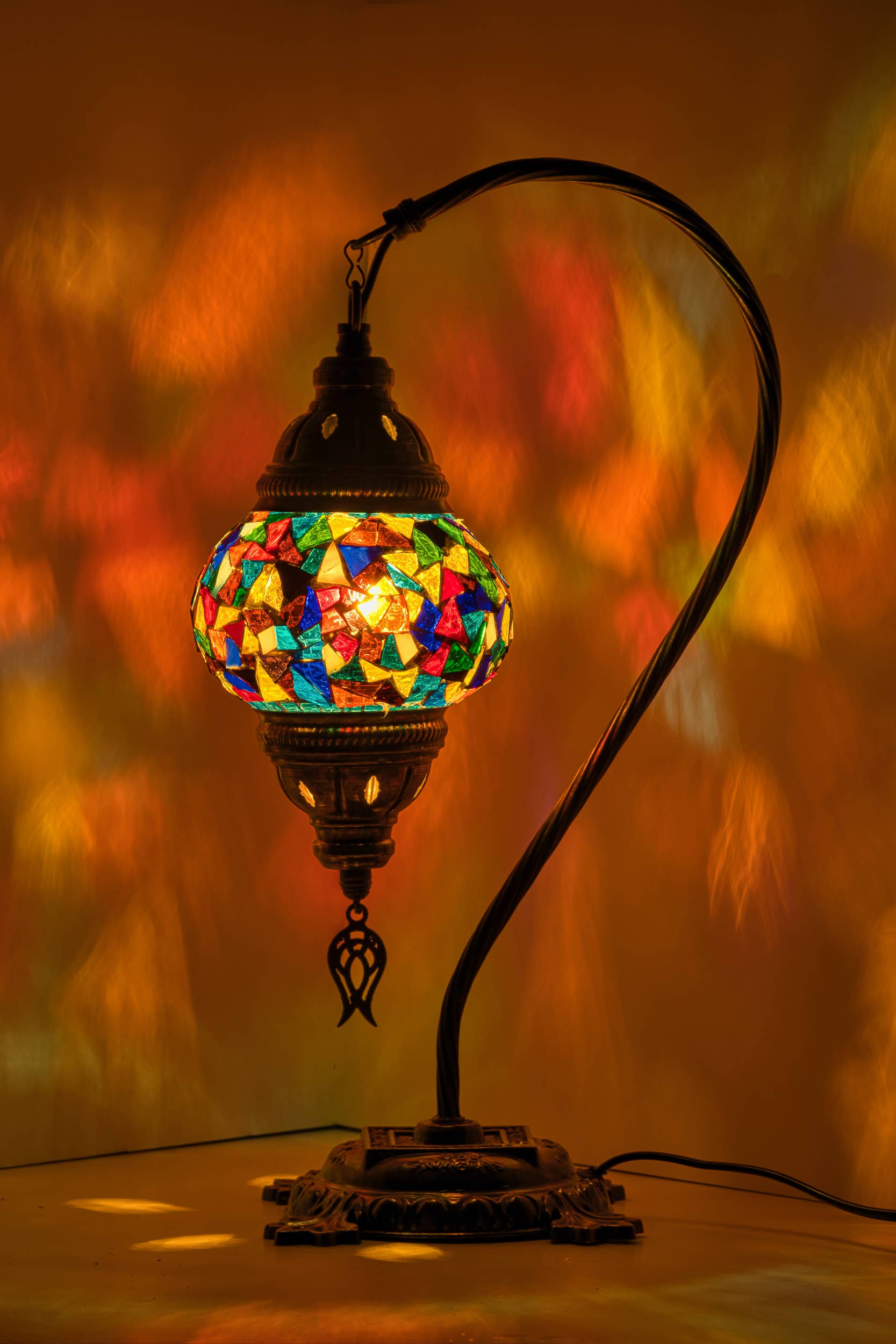 KAFTHAN - Wholesale Accent/Desk Lamp - Swan Neck Mosaic Lamps | Christmas & Holiday Decor Lighting36