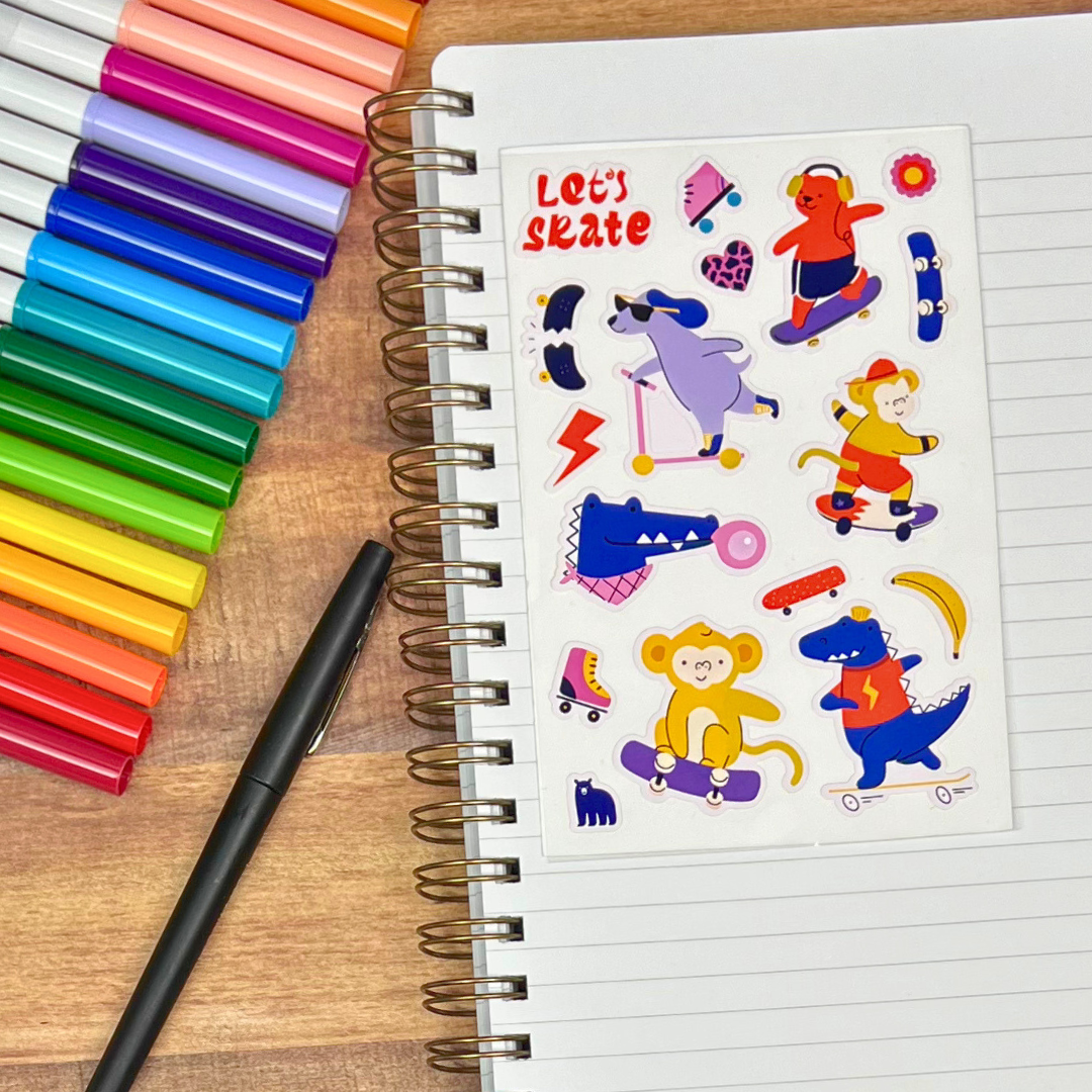 Four Bears Sticker Club – Adesivo por atacado – Vamos Skate1