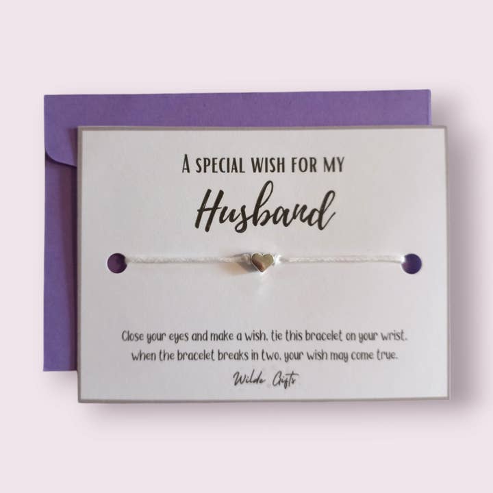 A special wish - Husband for wholesale by Wilde Gifts UK