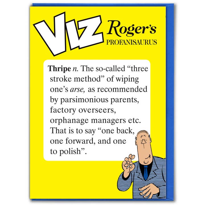 Sale Thripe Viz Roger's Profanisaurus Funny Birthday Card and other Purchase wholesale baju thrift. Free returns & net 60 terms on Faire trending on Faire.