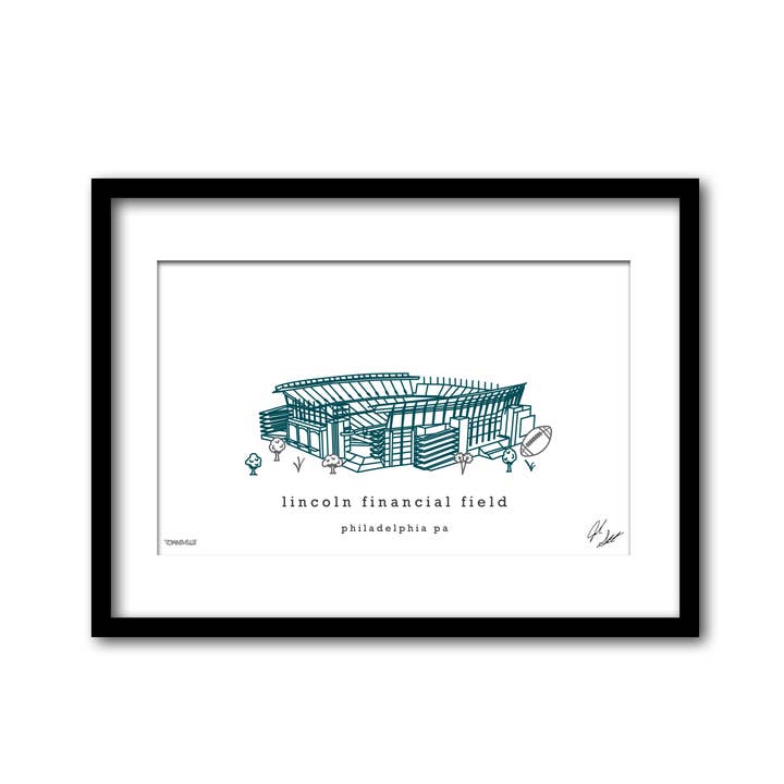 Lincoln finansiella fält väggdekor Philadelphia konst för wholesale av Townsville Art