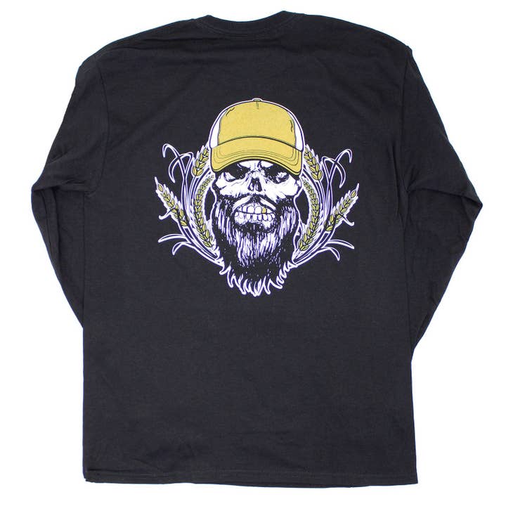 Rockabilia - Wholesale Screen Printed T-Shirt - Unisex - Pocket Logo Long Sleeve Tee Long Sleeve1